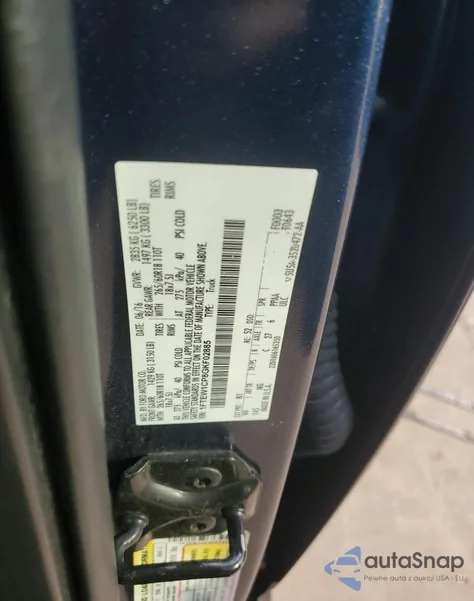 2016 Ford F150 Supercrew from USA, damaged, VIN 1FTEW1CP8GKF02885